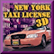 New York Taxi License 3D